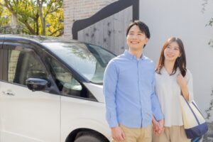 不動産購入を依頼して良かったと喜んでいる